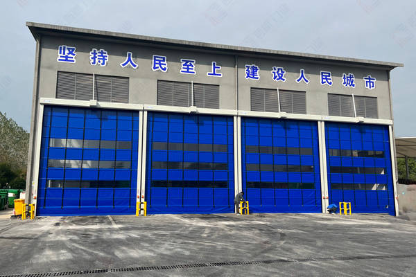 垃圾中转站隔味快速门缩略图