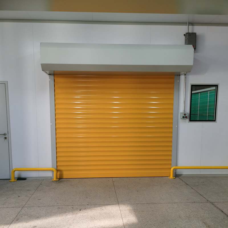 合肥厂房专用铝合金材质卷帘门：坚固耐用，智能美观插图1