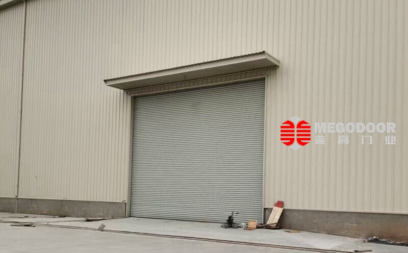 合肥厂房专用铝合金材质卷帘门：坚固耐用，智能美观插图