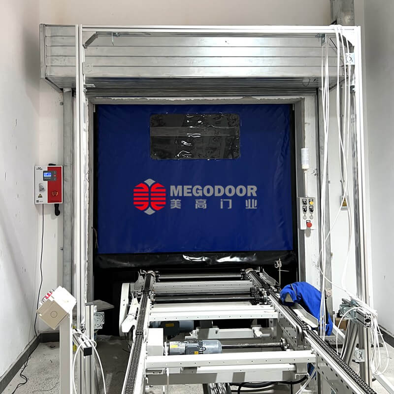 合肥立体仓库输送带快速门:高效、安全与智能的自动化解决方案插图1 合肥立体仓库输送带快速门:高效、安全与智能的自动化解决方案插图1