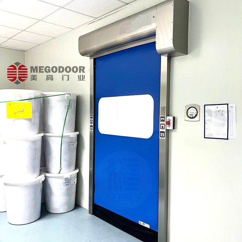 合肥无尘区专用双门互锁高速卷帘门插图1 合肥无尘区专用双门互锁高速卷帘门插图1