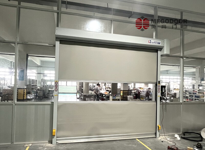 合肥物流运输中心PVC快速门插图 合肥物流运输中心PVC快速门插图