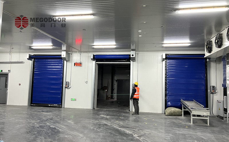 合肥药品仓库保温快速卷帘门插图1