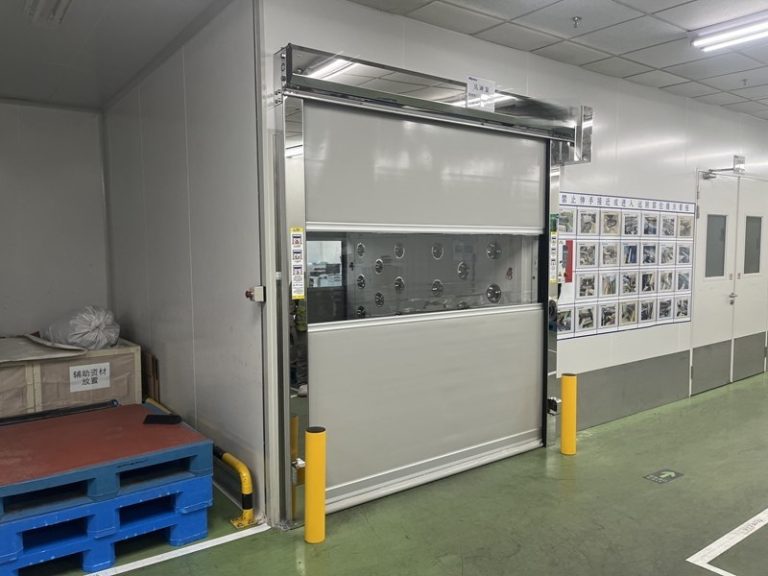 合肥风淋室旧门改造方案：手动门改自动门，平开门升级PVC快速门，支持互锁联动与AGV通讯缩略图