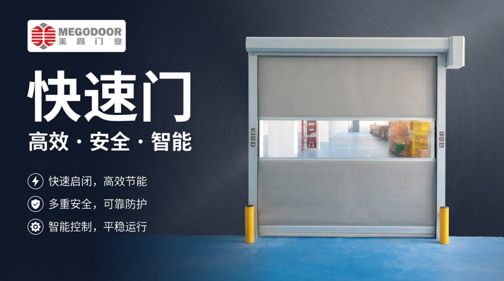 合肥媲美外资品牌工艺的快速门厂家——美高门业插图