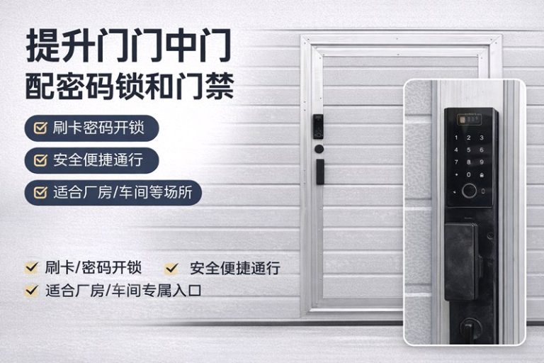 合肥可以配门禁或者密码锁的提升门缩略图