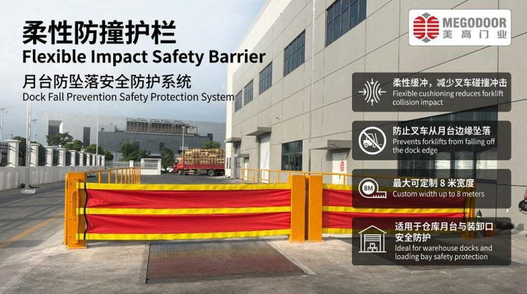 合肥月台防坠落伸缩护栏：为装卸口与物流仓储区域提供更可靠的安全防护缩略图